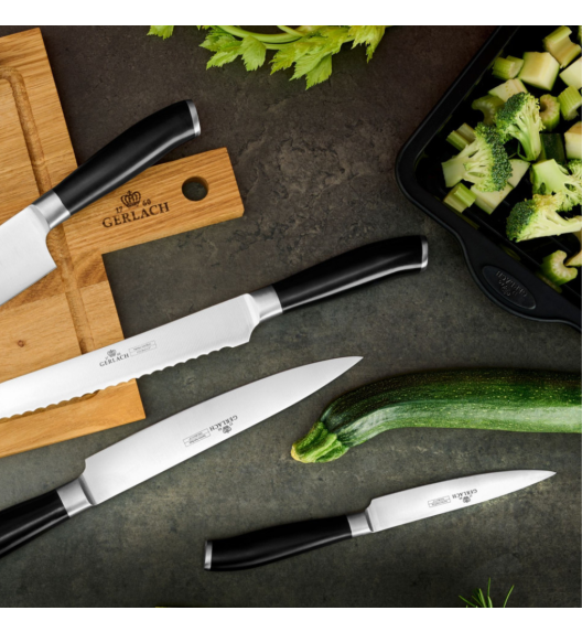 GERLACH DECO BLACK 991A Nóż kuchenny, uniwersalny 5'' (12,5 cm) w pudełku