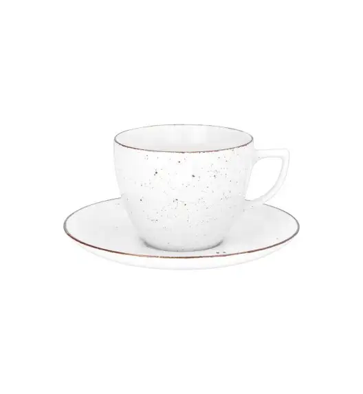 WYPRZEDAŻ! CHODZIEŻ CITY CT00 ŻYWIOŁY Filiżanka ze spodkiem  250 ml / 1 szt. / CHŁODNY POWIEW / porcelana