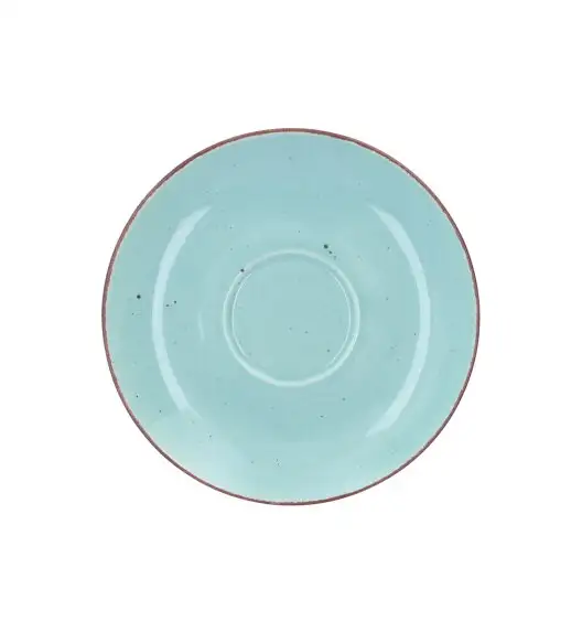 WYPRZEDAŻ! CHODZIEŻ CITY CT05 ŻYWIOŁY Spodek pod filiżankę 3 szt. / SPOKÓJ OCEANU / porcelana