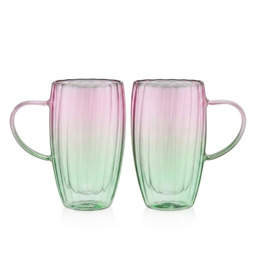 AMBITION PASTELLO KOMPLET 2 SZKLANEK TERMICZNYCH 450 ML