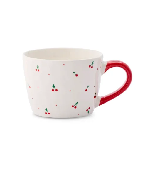 AMBITION TUTTI KUBEK 390 ML PORCELANA WIŚNIA