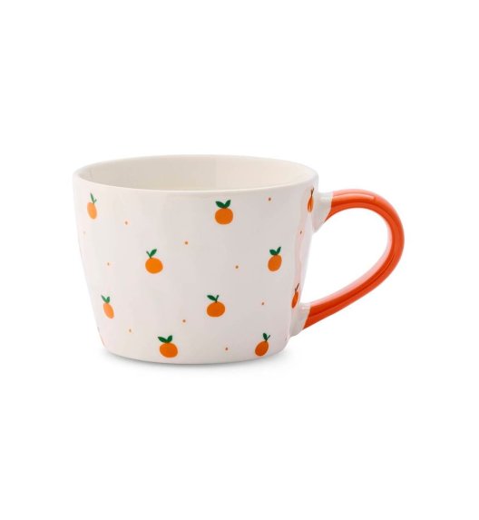 AMBITION TUTTI KUBEK 390 ML PORCELANA POMARAŃCZA