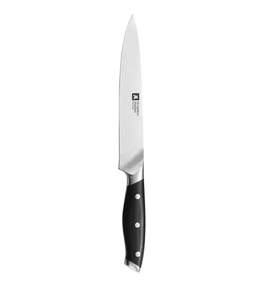 RICHARDSON SHEFFIELD GRAND CHEF Zestaw 5 noży kuchennych w bloku drewnianym