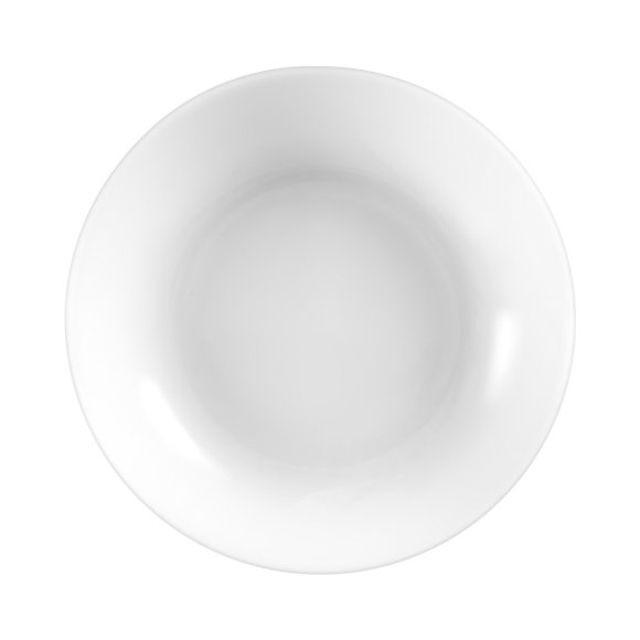 WYPRZEDAŻ! CHODZIEŻ CITY C001 BIAŁY Komplet talerzy deserowych i głębokich 12 el / 6 osób / porcelana