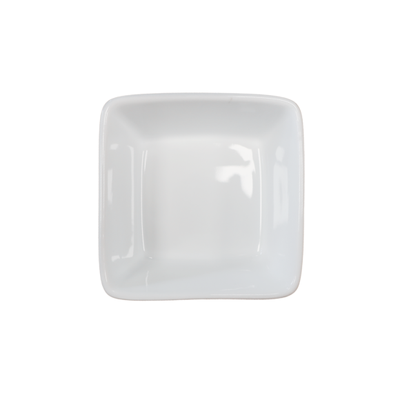 KAIA HOME BASIC Miska czarka dipówka kwadrat 100 ml / 8,5 cm