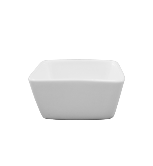 KAIA HOME BASIC Miska czarka dipówka kwadrat 100 ml / 8,5 cm