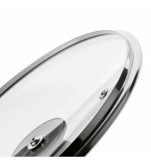 KAIA HOME Komplet 3 pokrywek szklanych 20, 24, 28 cm