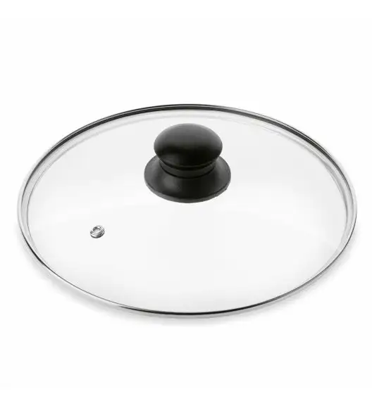 KAIA HOME Komplet 3 pokrywek szklanych 20, 24, 28 cm