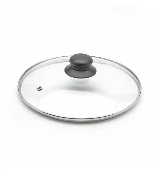 KAIA HOME Komplet 3 pokrywek szklanych 20, 24, 28 cm