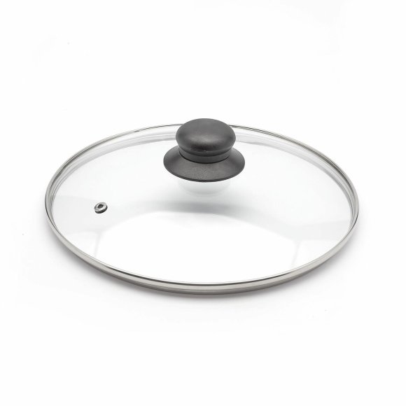 KAIA HOME Komplet 3 pokrywek szklanych 20, 24, 28 cm