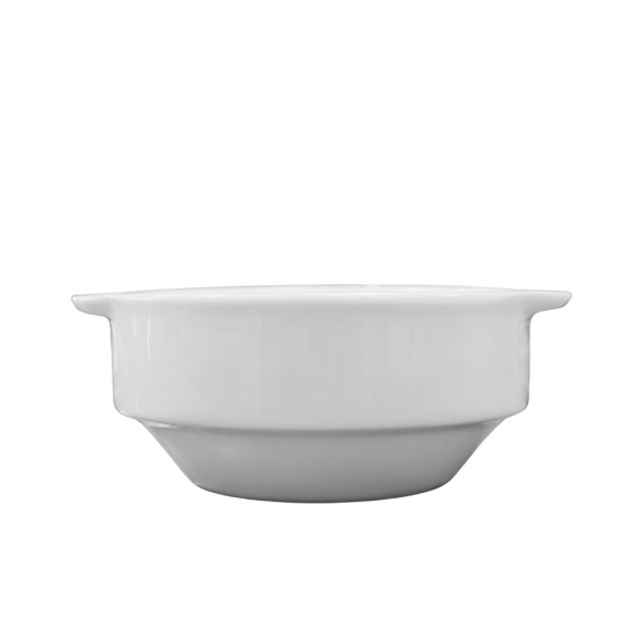 KAIA HOME BASIC Komplet 12x Bulionówka z uchwytami 250 ml / 11 cm