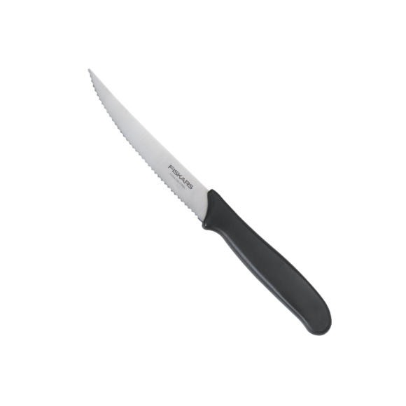 FISKARS ESSENTIAL Komplet 9 noży (kuchenne + Szefa + do obierania + do pomidorów) / stal nierdzewna