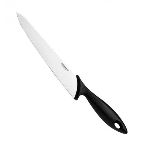 FISKARS ESSENTIAL Komplet 9 noży (kuchenne + Szefa + do obierania + do pomidorów) / stal nierdzewna