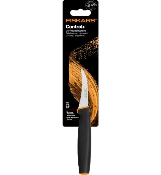 FISKARS CONTROL+ Zestaw 6 noży kuchennych FAVOURITE + COOK'S SET / japońska stal nierdzewna