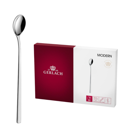 GERLACH MODERN Sztućce Komplet 6-szt. Łyżeczka do latte w pudełku