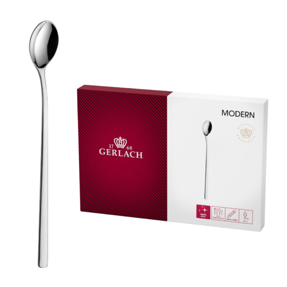 GERLACH MODERN Sztućce Komplet 6-szt. Łyżeczka do latte w pudełku