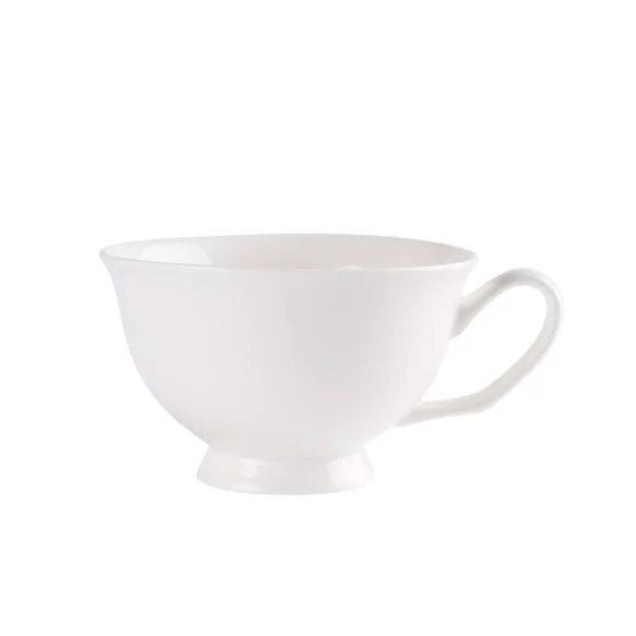 PRIMA DECO Komplet Filiżanka 220 ml ze spodkiem / ecru