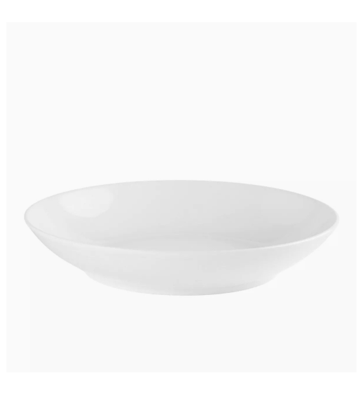 PRIMA DECO Komplet obiadowy porcelanowy16 el 4 os z kubkiem biały