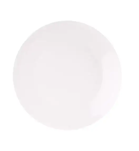PRIMA DECO Komplet obiadowy porcelanowy 20 el 4 os z filiżanką kremowy