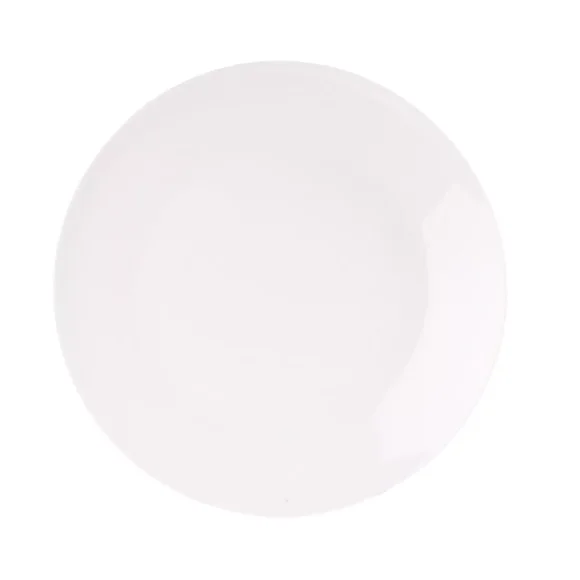 PRIMA DECO Komplet obiadowy porcelanowy 20 el 4 os z filiżanką kremowy