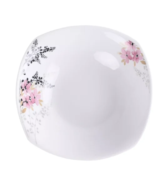 PRIMA DECO Komplet obiadowy 18 el 6 os Azalia kwadrat