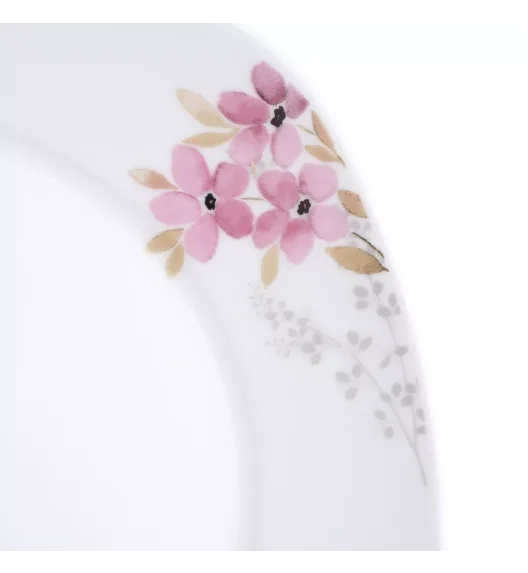PRIMA DECO Komplet obiadowy 18 el 6 os Azalia kwadrat