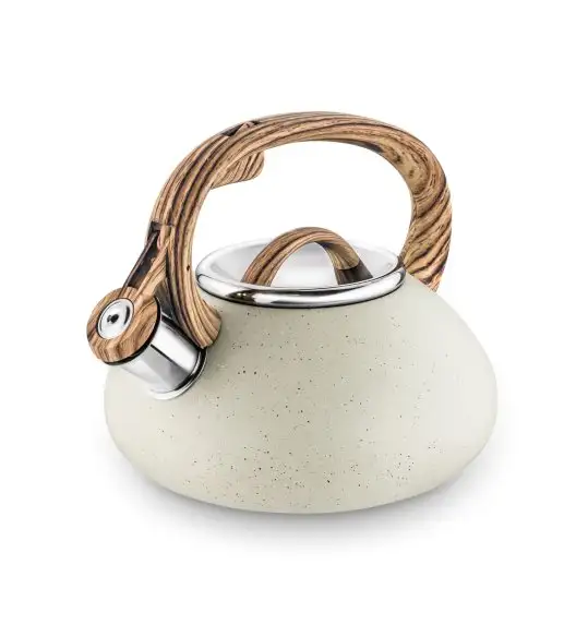 TADAR VITA | Cream Marble | Czajnik ze stali nierdzewnej 2 l | kremowy