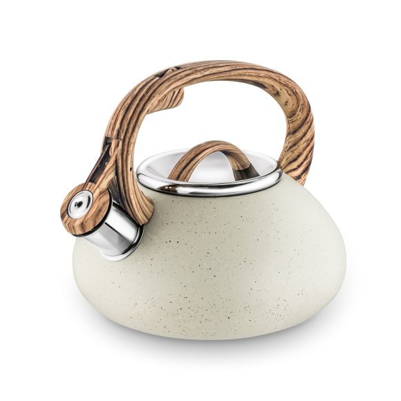 TADAR VITA | Cream Marble | Czajnik ze stali nierdzewnej 2 l | kremowy