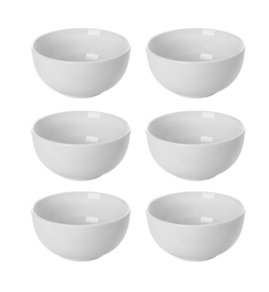 LUBIANA WERSAL Salaterka 13,5 cm x 6 sztuk | porcelana luz