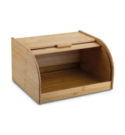 TADAR Chlebak bambusowy 27x32x18 cm / jasne drewno