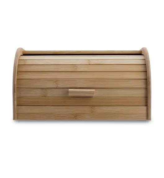 TADAR Chlebak bambusowy 27x32x18 cm / jasne drewno