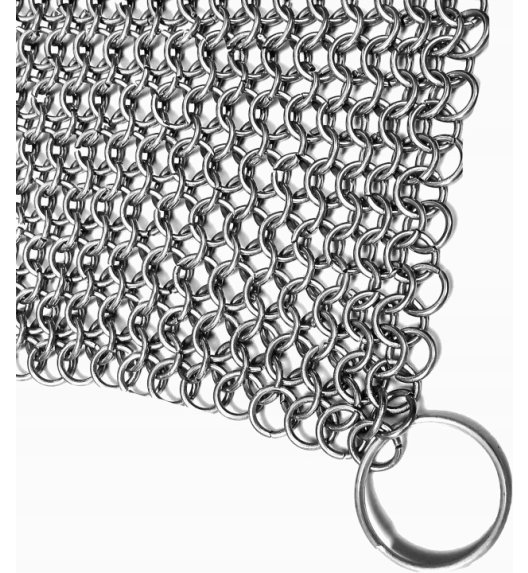 HAGE Czyścik metalowy kolczuga do żeliwa i stali 12,5 cm