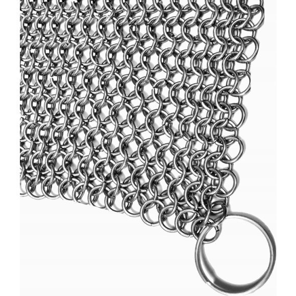 HAGE Czyścik metalowy kolczuga do żeliwa i stali 12,5 cm