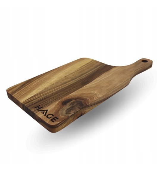 HAGE Deska do krojenia i serwowania 42x20 cm / drewno orzechowe