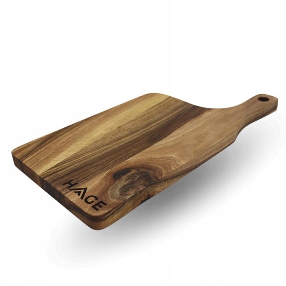 HAGE Deska do krojenia i serwowania 42x20 cm / drewno orzechowe