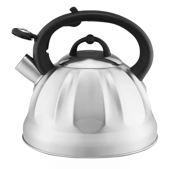 AMBITION WING CZAJNIK Z GWIZDKIEM 2,5 L SREBRNY