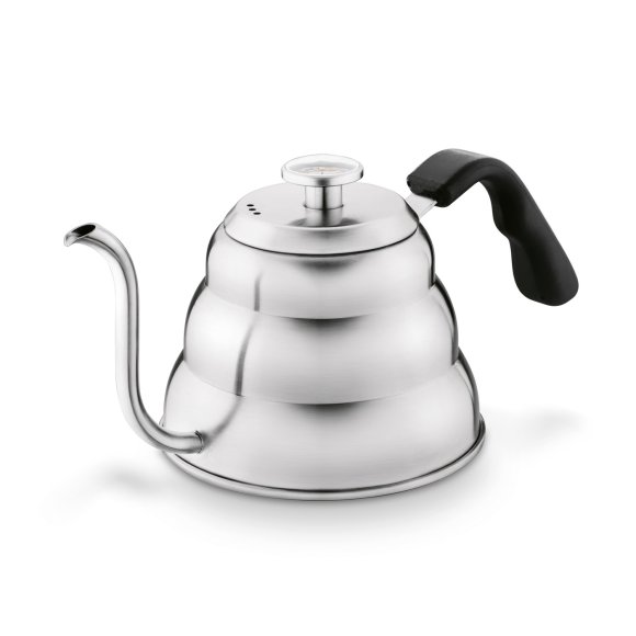 KONIGHOFFER BARISTA CZAJNIK KONEWKA 1 L SREBRNY Z TERMOMETREM