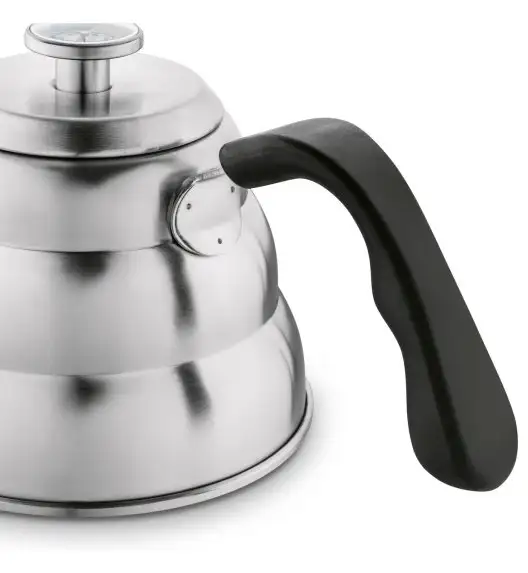 KONIGHOFFER BARISTA CZAJNIK KONEWKA 1 L SREBRNY Z TERMOMETREM