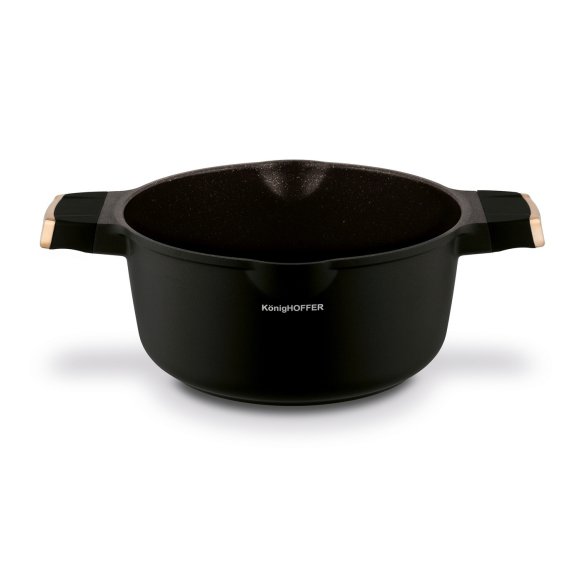 KONIGHOFFER BLACK ROSE KOMPLET GARNKÓW 10 EL / INDUKCJA