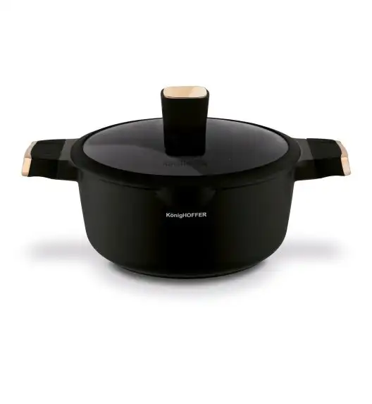 KONIGHOFFER BLACK ROSE KOMPLET GARNKÓW 10 EL / INDUKCJA