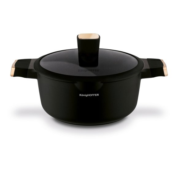 KONIGHOFFER BLACK ROSE KOMPLET GARNKÓW 10 EL / INDUKCJA