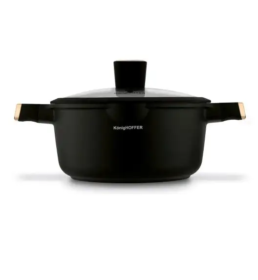 KONIGHOFFER BLACK ROSE KOMPLET GARNKÓW 10 EL / INDUKCJA