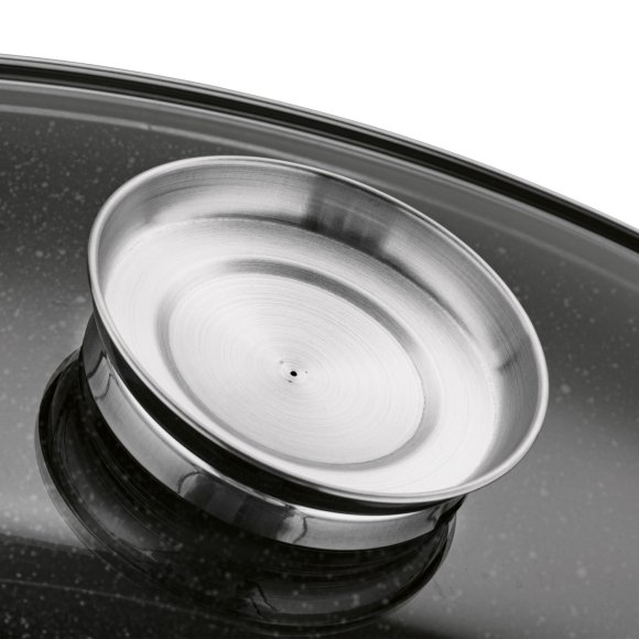 KONIGHOFFER POLLO BRYTFANNA Z AROMATYZEREM 8 L OWALNA /  ALUMINIUM