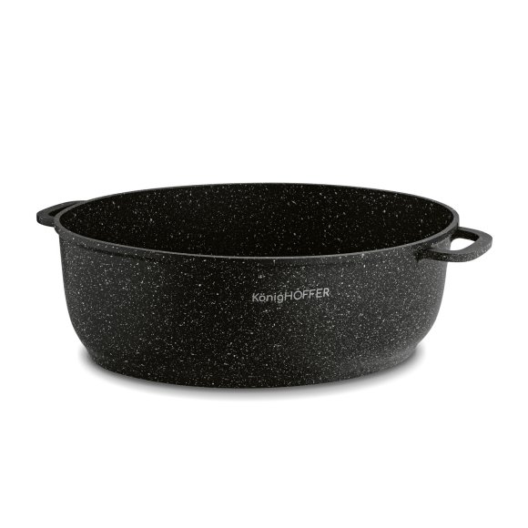 KONIGHOFFER POLLO BRYTFANNA Z AROMATYZEREM 8 L OWALNA /  ALUMINIUM