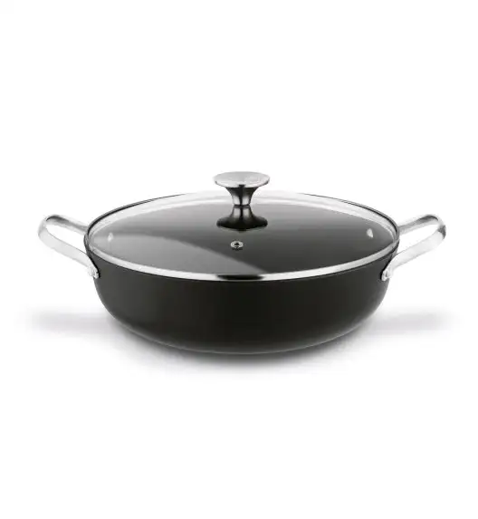 STARKE PRO HANOI Garnek 3,8 L z pokrywką 28 cm / żeliwny / indukcja