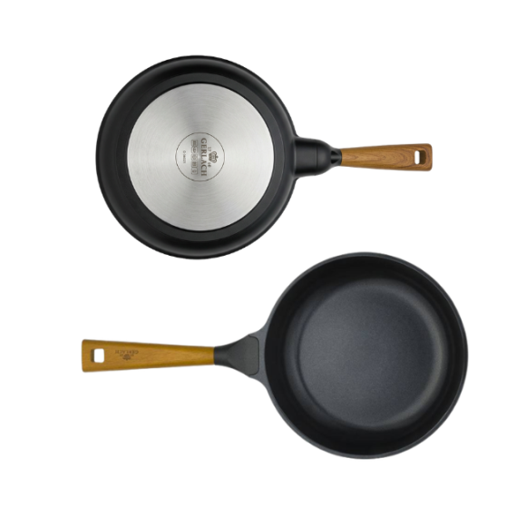 GERLACH NATUR Komplet patelni 20, 24, 28 cm z powłoką ceramiczną ILAG® Non-Stick Xera Dur 2