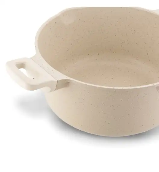 KONIGHOFFER CREAMY MARBLE ZESTAW GARNKÓW 10 EL / INDUKCJA
