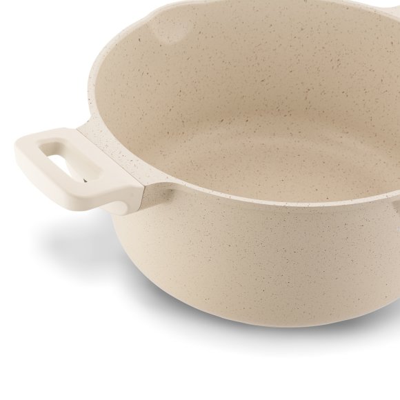 KONIGHOFFER CREAMY MARBLE ZESTAW GARNKÓW 10 EL / INDUKCJA