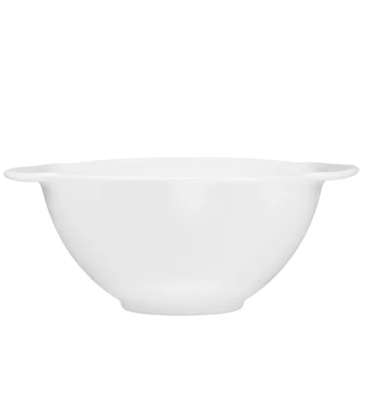 PRIMA DECO CLASSIC Bulionówka 540 ml / biała / szkło hartowane