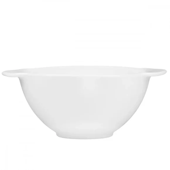 PRIMA DECO CLASSIC Bulionówka 540 ml / biała / szkło hartowane